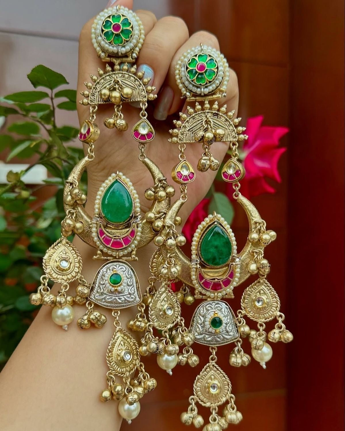 Brass Earrings